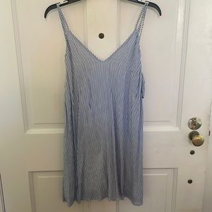Blue and white dress from LuLus
